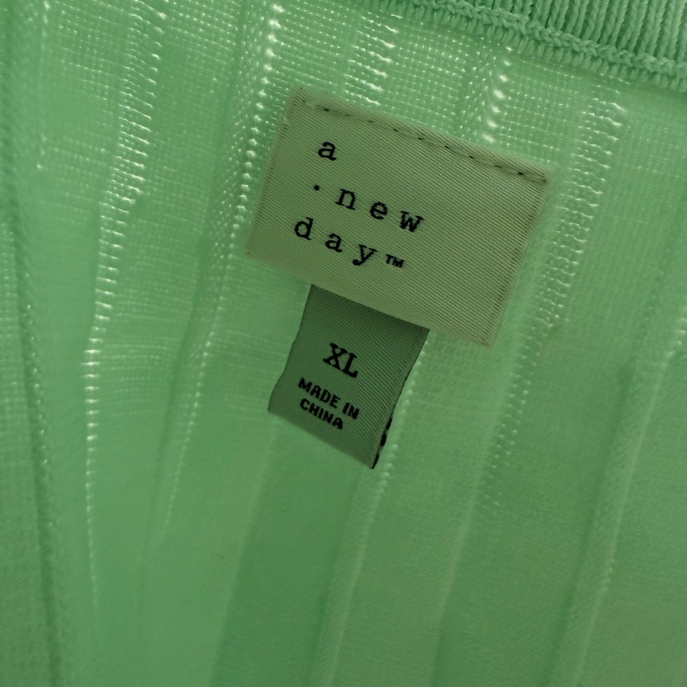 A New Day Mint Green Skirt size XL - Picture 2 of 6